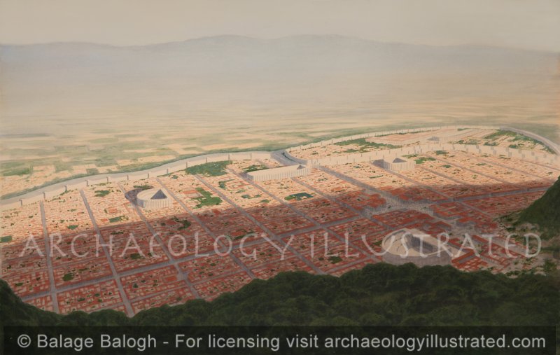 Antioch, View from Mt Silpius, 1st century - Archaeology Illustrated