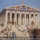 Athens, Acropolis, The Parthenon, Western Facade. 5th century BC -7th Century AD - Archaeology Illustrated