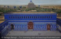 Babylon, the Throne Room Building of Nebuchadnezzar’s Palace Complex, 6th century BC - Archaeology Illustrated