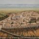 Beth Shean (Beith She’an), the Egyptian Outpost Manned with Philistine Mercenaries, Jordan Valley in Background, 13th-12th Centuries BC - Archaeology Illustrated