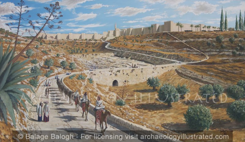 Jerusalem, The Hebron Road, Ottoman period - Archaeology Illustrated