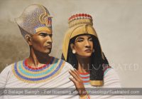 Ramesses II and Nefertari, Possibly the King and Queen of the Exodus, Forensic Reconstruction, 13th century BC - Archaeology Illustrated