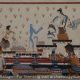 Reconstruction of a Minoan Wallpainting Found at Akrotiri, on the Greek Island Santorini, 1450 BC - Archaeology Illustrated