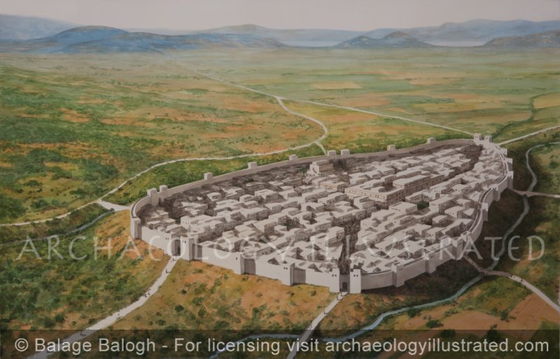 Thebes, Central Greece, The Mycenean Period City, Around 1250 BC - Archaeology Illustrated
