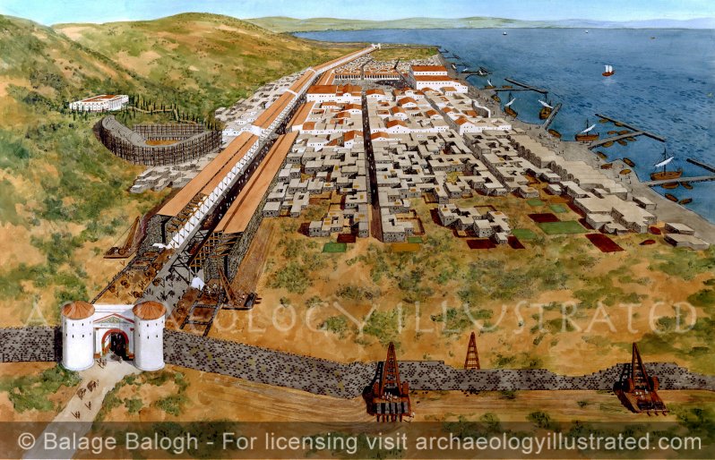 Tiberias on the Sea of Galilee, Israel, 1st century AD - Archaeology Illustrated