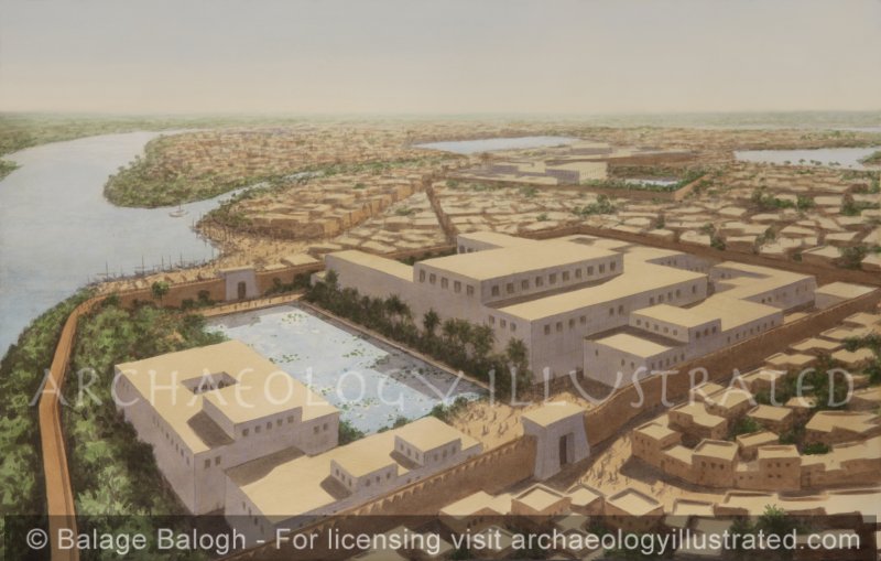 Avaris, the City of Israelite Slavery in the Nile Delta, Egypt, Governor’s Palace During the 18th Dynasty - Archaeology Illustrated