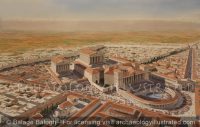 Baalbek, Lebanon, The Temple of Bacchus and The temple Zeus, 3rd century AD - Archaeology Illustrated