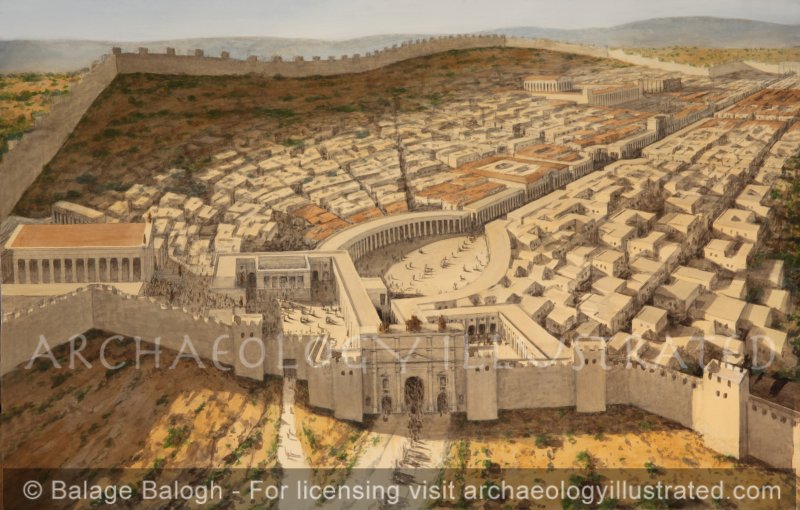 Jerash/Gerash, Jordan, Roman Period - Archaeology Illustrated
