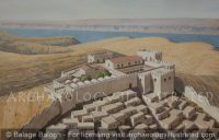 The Fortress of Machaerus, Jordan, in the Time of Herod Antipas and John the Baptist, Overlooking the Dead Sea and the Judean Desert - Archaeology Illustrated