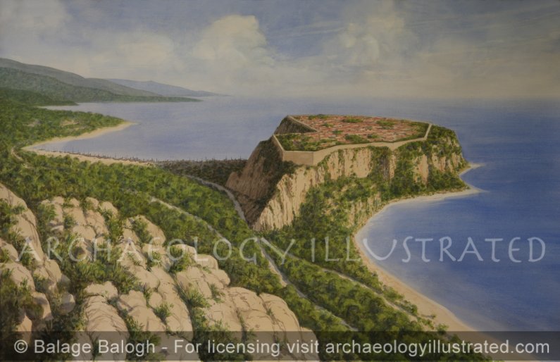 The Greek Colony of Monaco, on the Mediterranean Coast of France, 5th century BC - Archaeology Illustrated