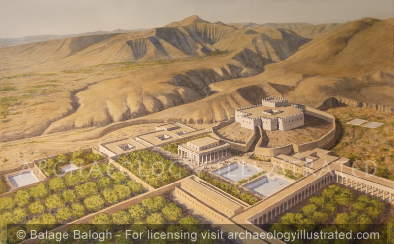 Jericho, The Hasmonean Dynasty’s Palace Complex built by John Hyrcanus and his Son Alexander Jannaeus, 2nd-1st Centuries BC, with Balm Tree Plantations - Archaeology Illustrated