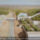 Jericho, Herod’s Winter Palace and Gardens, 1st Century BC, Looking East - Archaeology Illustrated