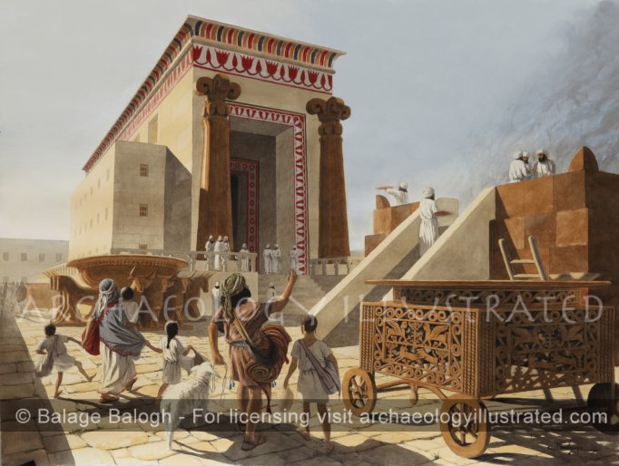 Jerusalem, Temple of Solomon, 10-7th centuries BC - Archaeology Illustrated