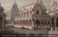 Ancient Indian Architecture, Recreating the Original Wood Structures Based on the Mahabalipuram Rock Carved Examples, 7th century AD - Archaeology Illustrated