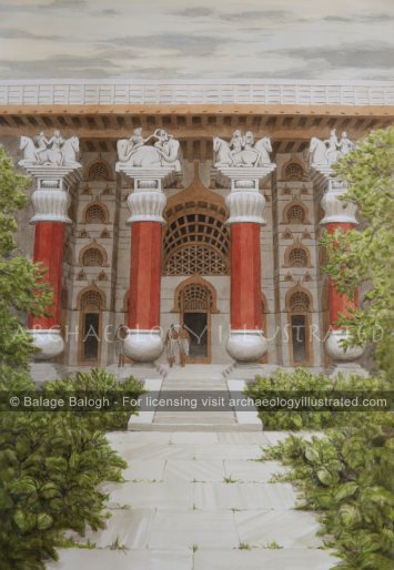 Recreating Ancient Indian Wood Architecture Based on the Rock Carved Bedse Caves, Kushan Period, 1-4th centuries AD - Archaeology Illustrated