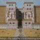Fortified Gate of Egyptian Fortress of Ramesses III at Medinet Habu, 12th century BC - Archaeology Illustrated