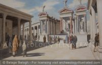 Laodicea, The Nymphaeum of Trajan on Stadium Street, Early 2nd Century AD - Archaeology Illustrated