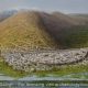 Orchomenos, Greece, Mycenaean Period, Looking West, 15-13th century BC - Archaeology Illustrated