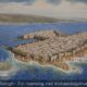 The Phoenician City of Tyre, Lebanon, in the Phoenician Period, 10-4th Centuries BC, Looking Southeast - Archaeology Illustrated
