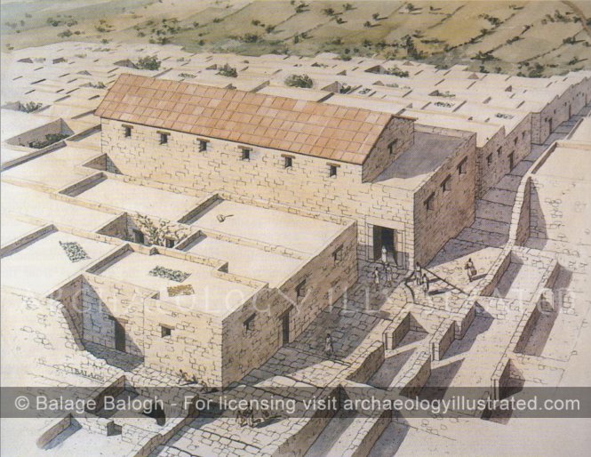 The Sepphoris Synagogue, Early 5th century AD, Created with Dr. Zeev Weiss - Archaeology Illustrated
