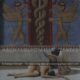 Conjectural: The Sumerian Serpent God of Healing, Ningishzida, Flanked by Two Mushussu Guardians, Copied from the Libation Cup of Gudea, 2100 BC - Archaeology Illustrated