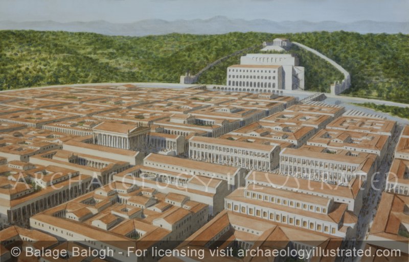 The North Italian City of Verona in the Roman Period, Facing Northeast - Archaeology Illustrated