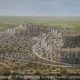 Gath, The Philistine City, Home of Goliath, in the Iron IIA Period, 10th-8th Centuries BC, View to the West - Archaeology Illustrated