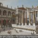 The Roman Forum: The Rostra, Basilica Julia, Temple of Saturn, Temple of Vespasianus, Part of Temple of Concord, Looking Southwest, 3rd-4th Centuries AD - Archaeology Illustrated