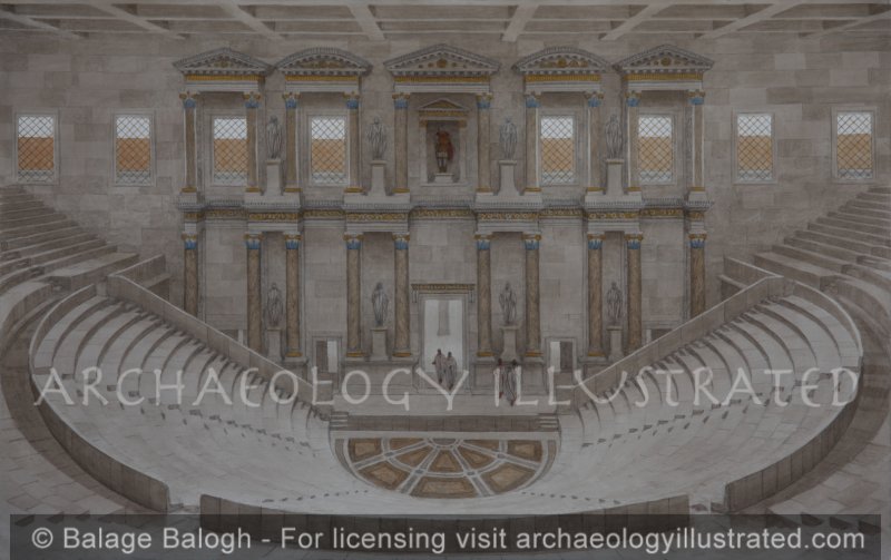 Ephesus, The Bouleterion, or City Council Hall, 2nd Century AD - Archaeology Illustrated