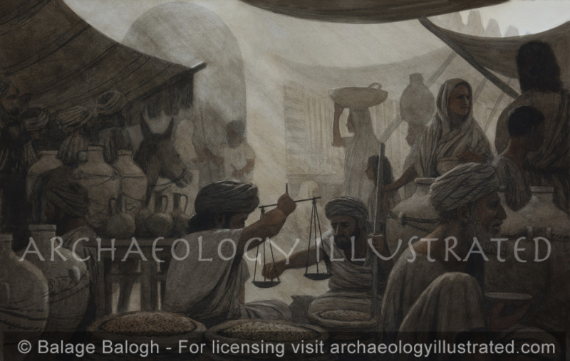 Jerusalem, Biblical Period Street Market - Archaeology Illustrated