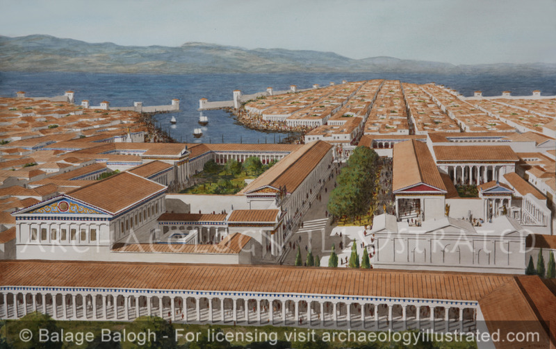 Miletus, Agora, City Center and Harbor, 2nd Century AD, Western Turkey - Archaeology Illustrated