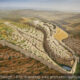 Jerusalem and the Occupation of the Western Hill Under King Hezekiah, 8th-7th Century BC, Looking North - Archaeology Illustrated