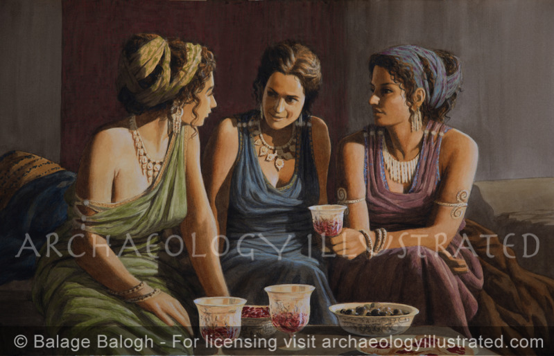 Roman Ladies - Archaeology Illustrated