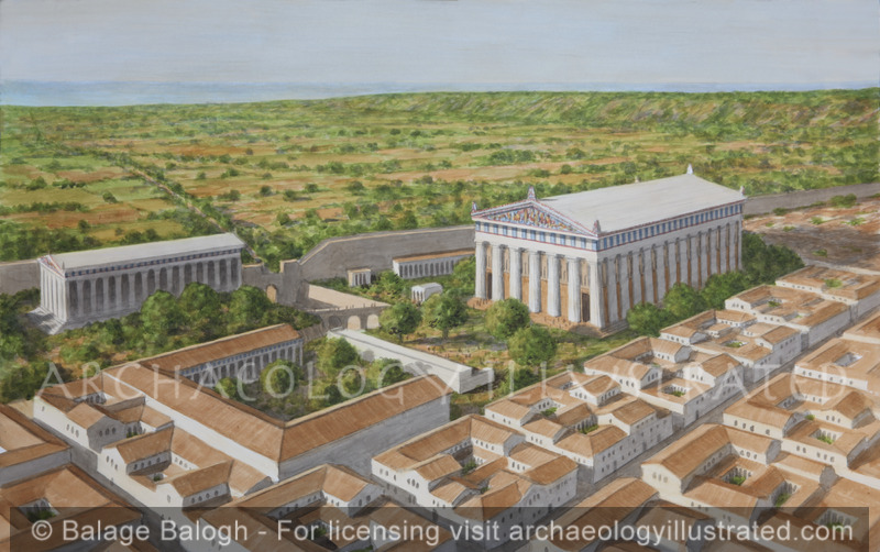 Agrigento, Ancient Acragas, The Temple of Zeus, Temple of Hercules and the Agora, Greek and Roman Periods, Southern Sicily - Archaeology Illustrated