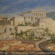 Athens, Acropolis in the Fourth Century BC- 5th Century AD, View from the West - Archaeology Illustrated