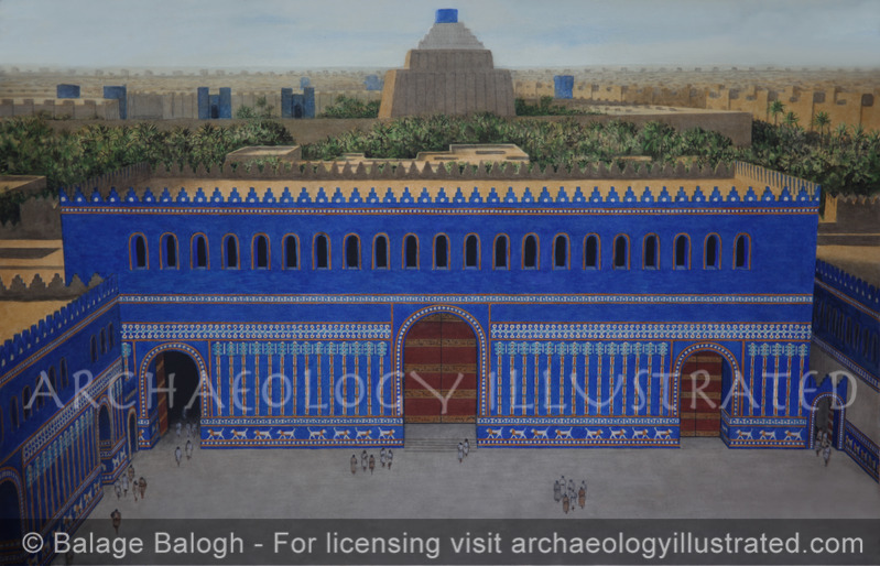 Babylon, Nebuchadnezzar’s Throne Room Building as Part of his Palace Complex, 6th Century BC - Archaeology Illustrated