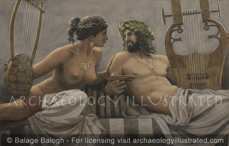 Dionysos and Ariadne - Archaeology Illustrated