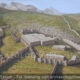 The Fortress of Anzaf, Lake Van Area, Eastern Turkey, Kingdom of Urartu, 8th Century BC, Looking South - Archaeology Illustrated