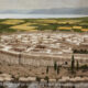 Tiryns, The Mycaenean Citadel on the Argos Plain, 1250 BC, Looking Towards the Gulf of Argos - Archaeology Illustrated