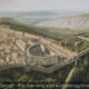 Gadara, Jordan, in the Roman Period, Overlooking the Sea Of Galilee and Hamat Gader on the Yarmouk River, Looking Northwest, Late Afternoon Lights - Archaeology Illustrated