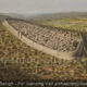 Hebron and the Spring of Ein Jedida, First Capital of Judaea of King David, Late Bronze Age, Early Iron Age, 13th century BC, Looking North-northwest, Towards Jerusalem - Archaeology Illustrated