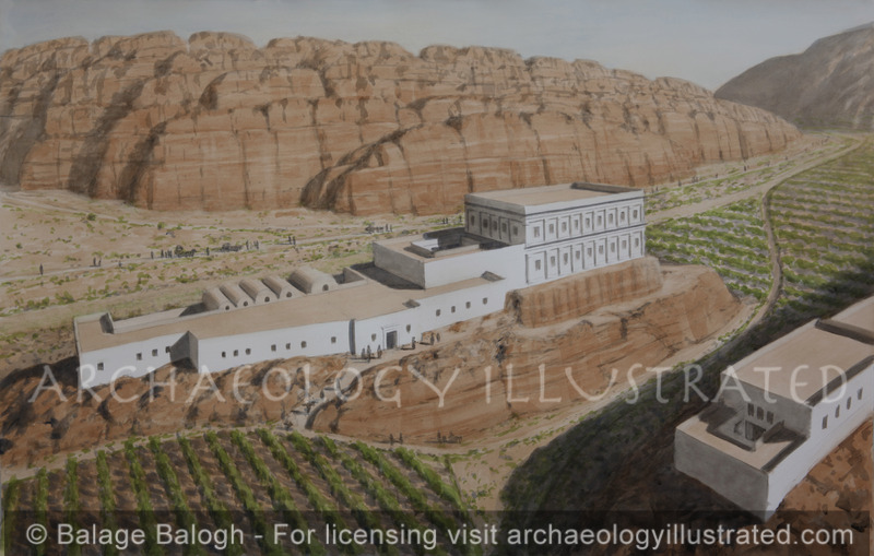 A Nabatean Mansion and Grape Plantations at Beidha, North of Petra, Jordan, 2nd Century AD - Archaeology Illustrated