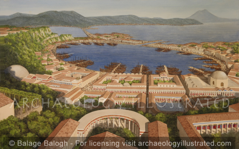 The Resort Town of Baiae, Luxury Thermal Baths and Pleasure Pools in the Bay of Naples, Roman Imperial Period - Archaeology Illustrated