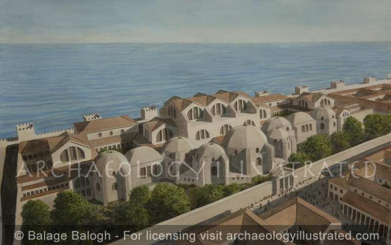 Roman Carthage, The Antonine Bath House, Commissioned by Emperor Antoninus Pius, Erected around 165 AD - Archaeology Illustrated