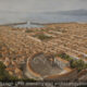 Smyrna (Ancient Izmir, Turkey) Cityscape in the Roman Period, Looking Northwest Across the Bay of Izmir, Late Afternoon - Archaeology Illustrated