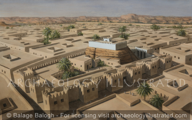 The Cult Center of Hegra (Mada’in Salih), a Major Nabatean Oasis City in Saudi Arabia, 1st Century BC- 7th Century AD, Looking West - Archaeology Illustrated