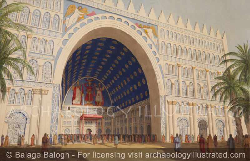 The Taq-e Kesra (Ayvan-e Kesra) in Ctesiphon, The Royal Audiance Hall of the Sasanian Kings, The Largest Brick Arch and Barrel Vault in the World, 3rd-7th Centuries AD - Archaeology Illustrated