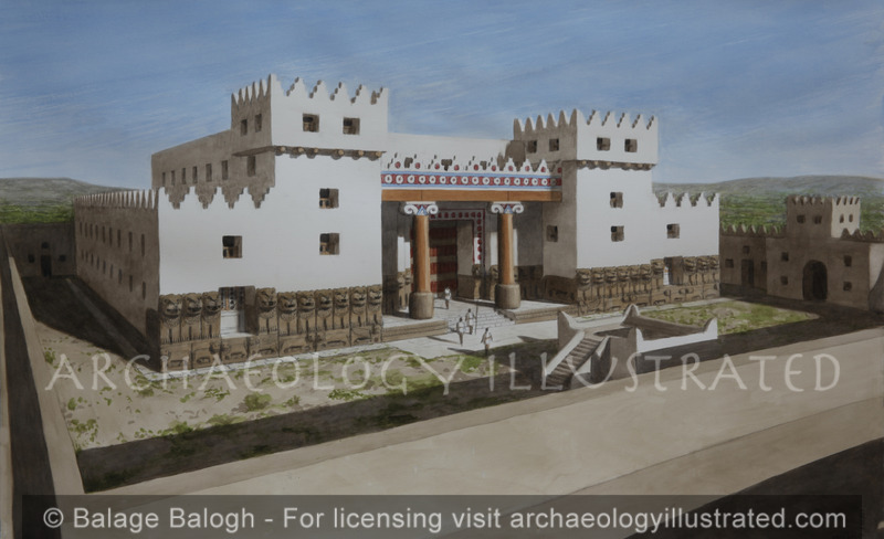 Ain Dara, A Neo-Hittite/Syro-Hittite Temple in North Syria with Basalt Orthostats of Lions Lining the Facade, 1250-740 BC - Archaeology Illustrated