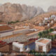 Petra, The Pool and Garden Next to the Great Temple, View to the City Center - Archaeology Illustrated