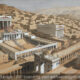 Petra, Temple of the Winged Lions (Left),1st Century AD, and the Northern Bank of the Central Wadi, - Archaeology Illustrated